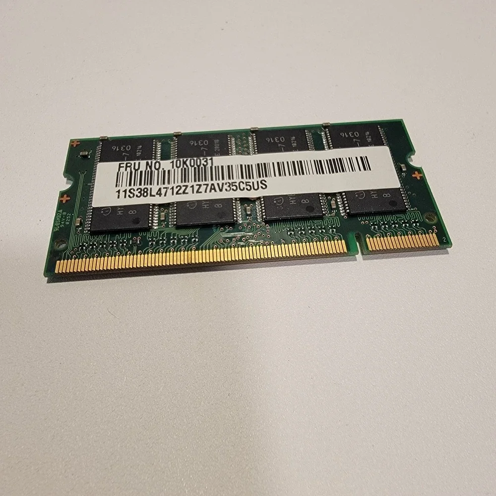 💥Kingston 256MB FRU 40P6397 Laptop Memory RAM KTM-TP0028/256
